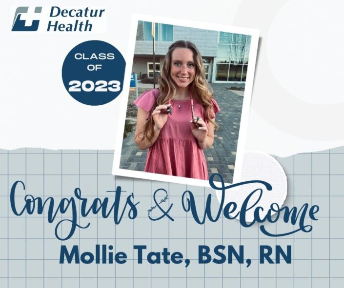 Welcoming Mollie Tate, BSN, RN!