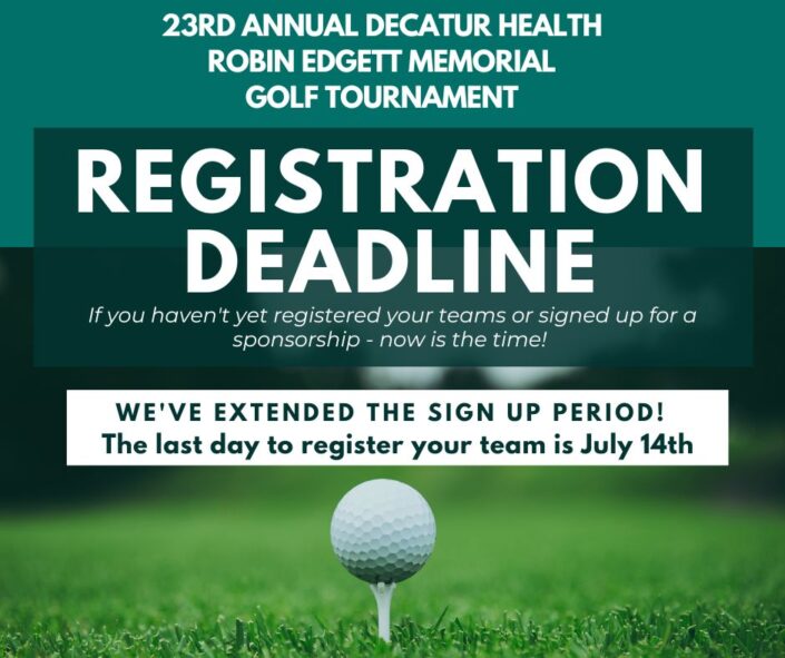 Golf Registration Extended!