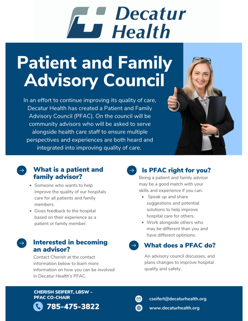 Patient and Family Advisory Committee