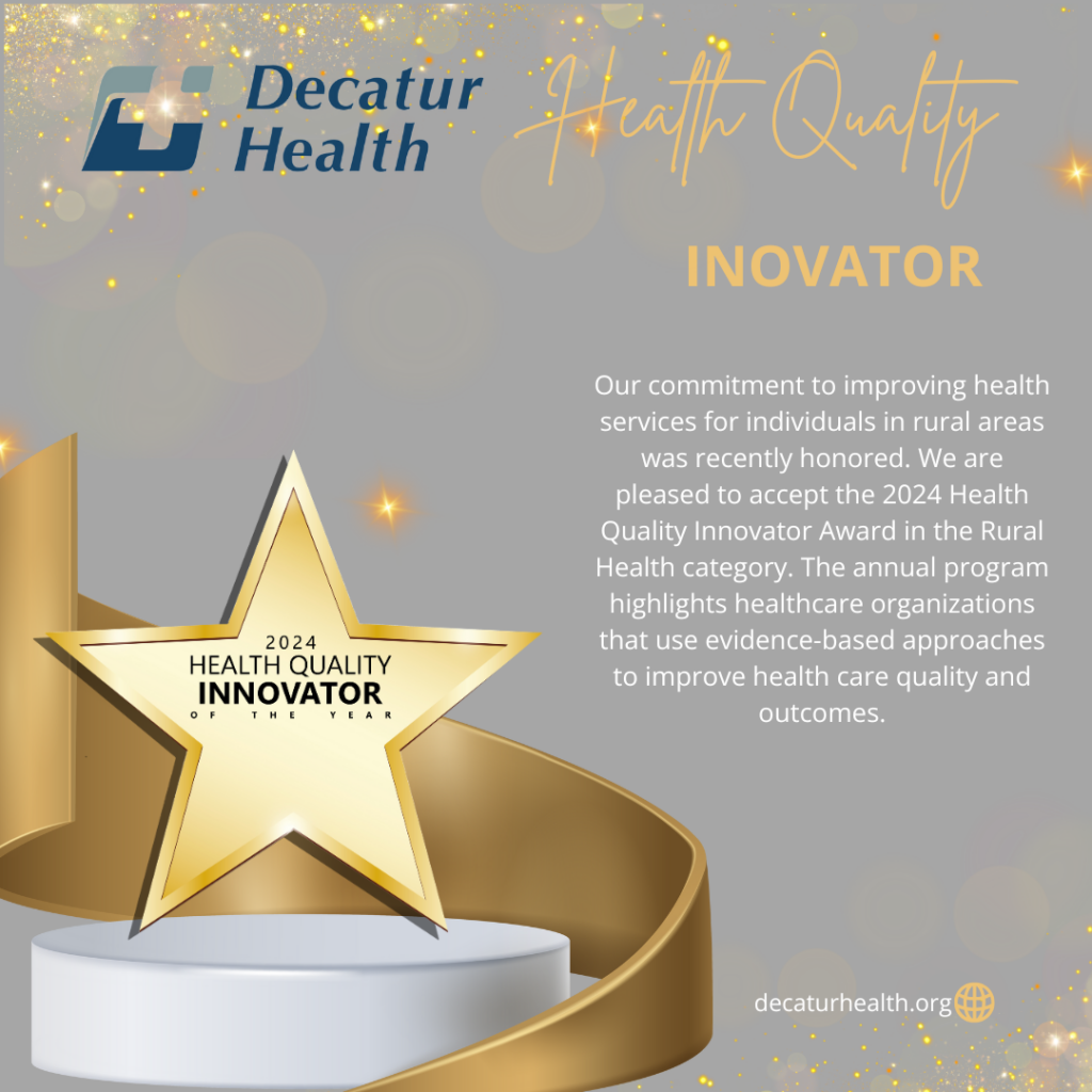 Health Quality Innovator of the Year in Rural Health